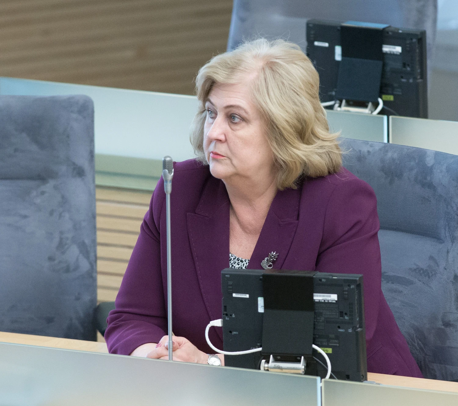 Sveikatos apsaugos ministrė tikisi, kad iki 2018 m. e. sveikatos sistema bus galutinai įdiegta ir sustyguota. 
Juditos Grigelytės (VŽ) nuotr.