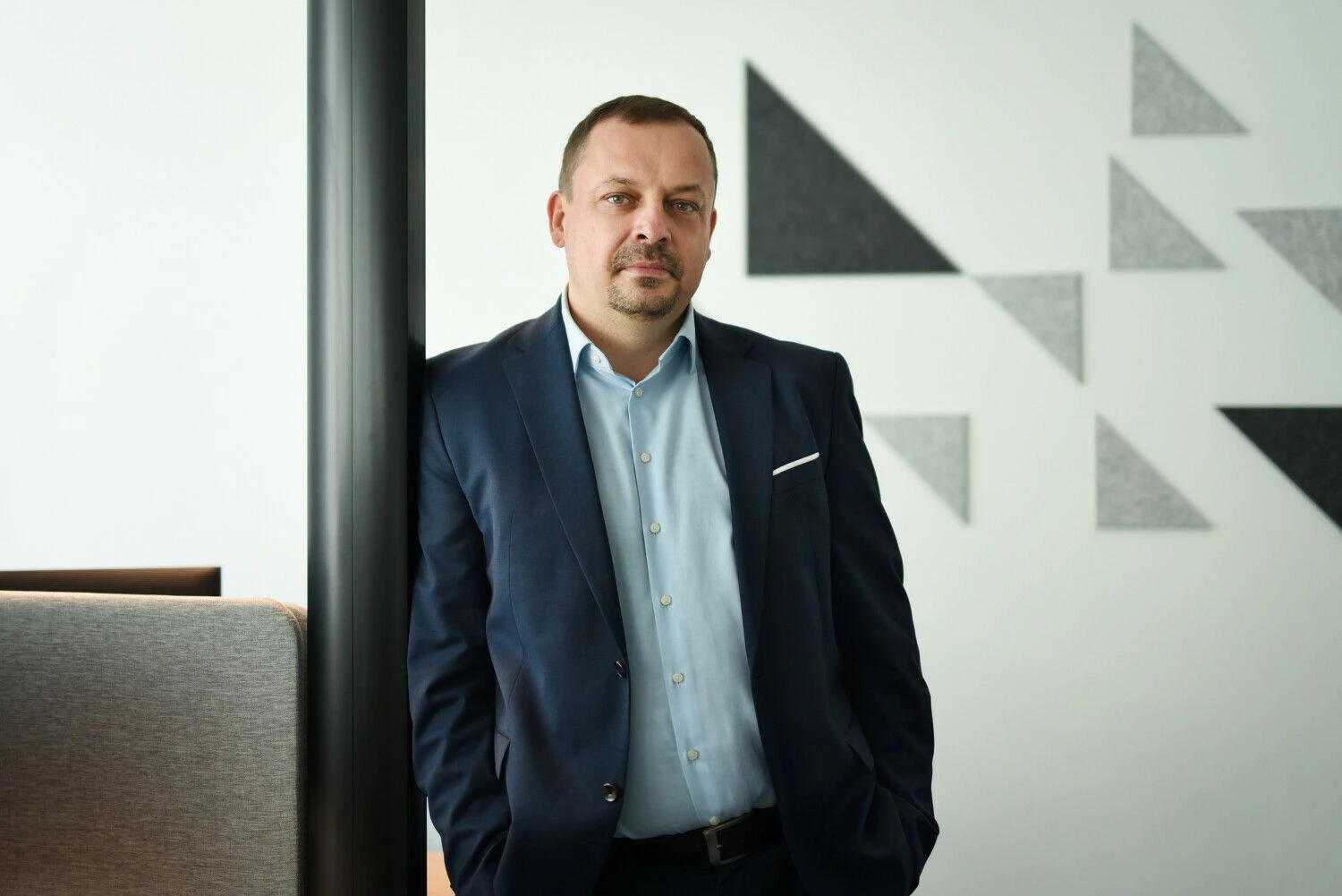 Registrų centro IT centro vadovas Antanas Raguotis. Įmonės nuotr.