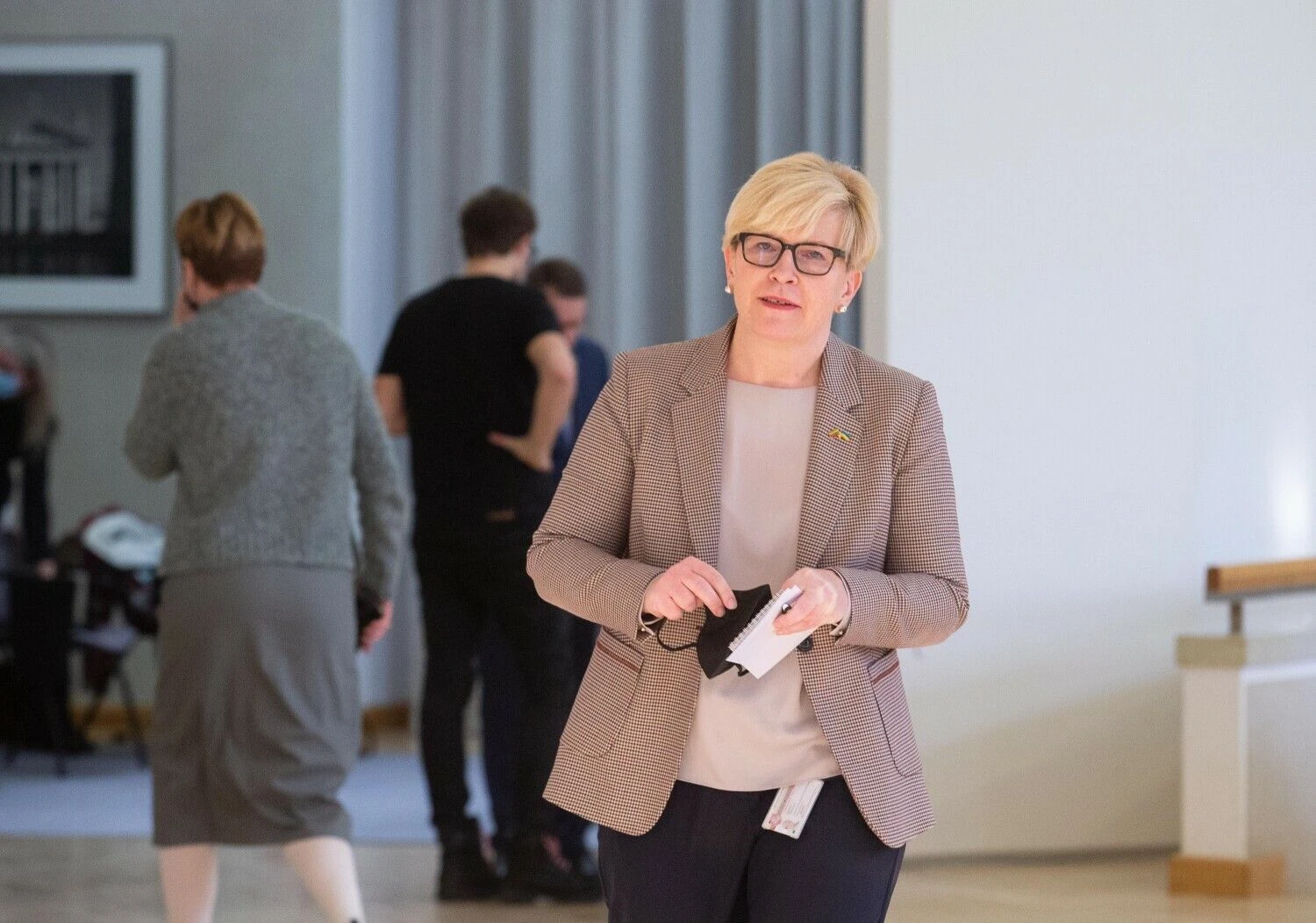 Ingrida Šimonytė, ministrė pirmininkė. Juditos Grigelytės (VŽ) nuotr.