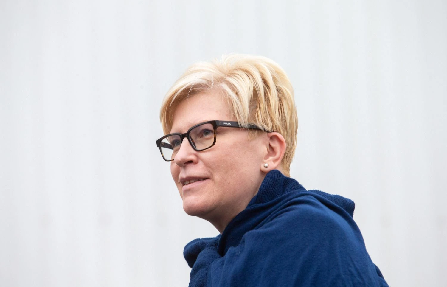 Ministrė pirmininkė Ingrida Šimonytė skiepijasi „Litexpo“ vakcinacijos centre Vilniuje. Juditos Grigelytės (VŽ) nuotr.