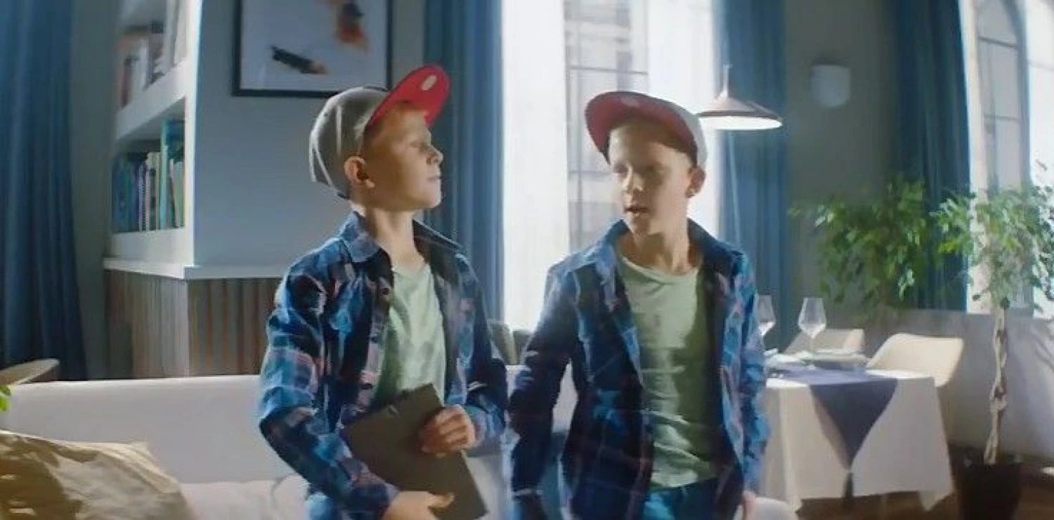 Stop kadras iš „Tele2“ klipo.
