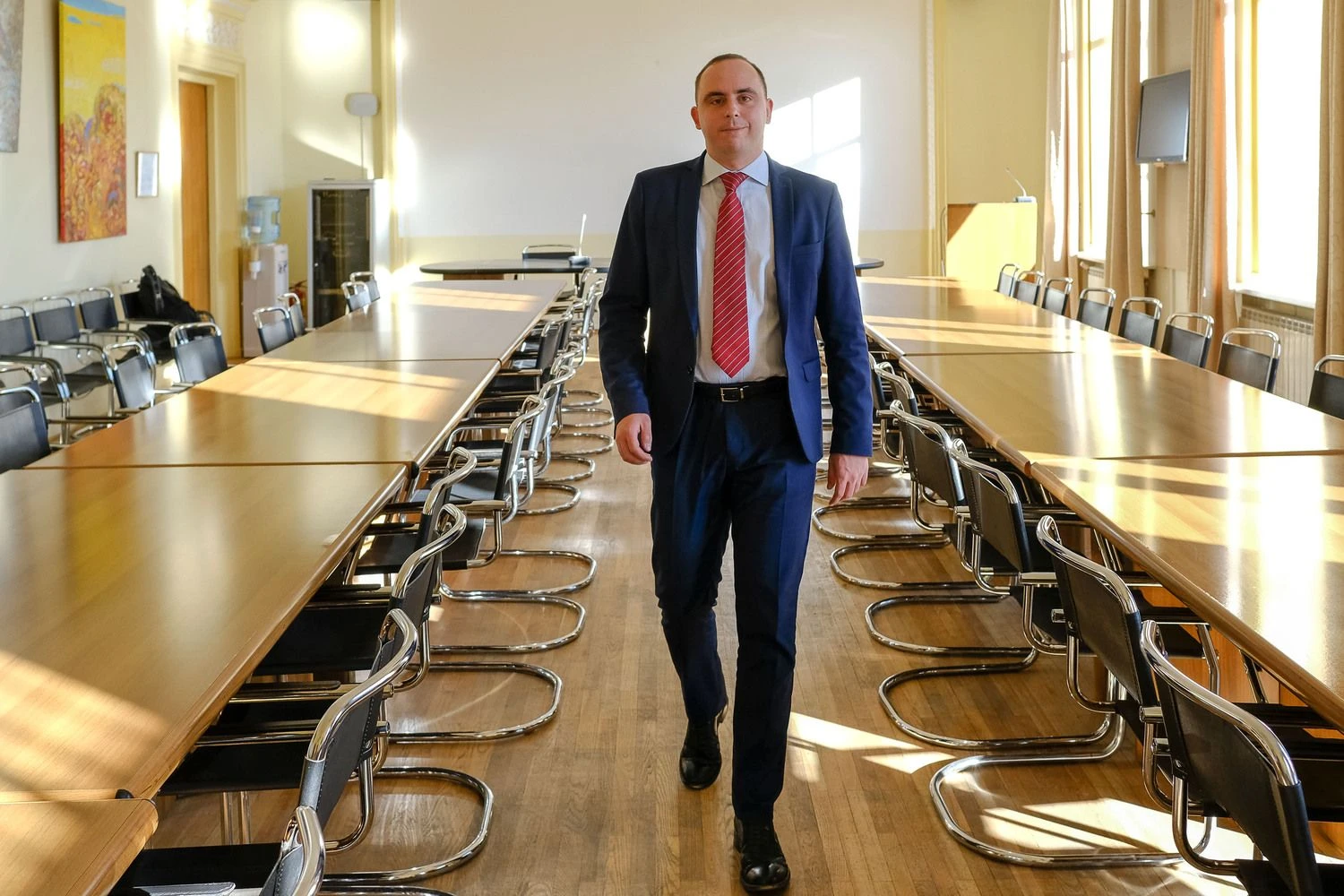 „Atrodo, kad ES ekonomikos stagnacijos periodas, kuriam didelės įtakos turėjo skolų krizės padariniai, po truputį baigiasi“, – skaičiuoja Aleksandras Izgorodinas, Lietuvos pramonininkų konfederacijos patarėjas ekonomikai. Vladimiro Ivanovo (VŽ) nuotr. 
