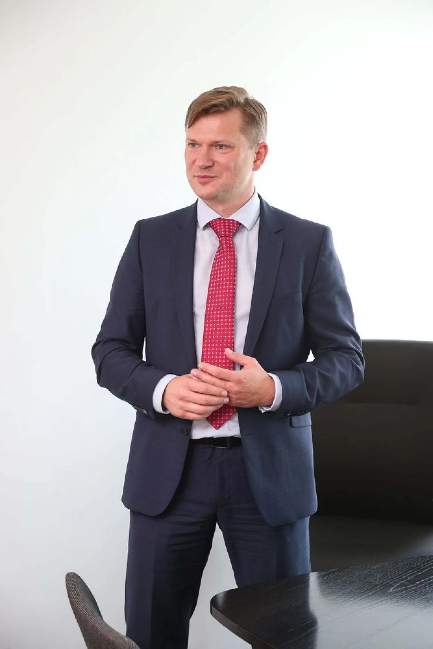 Saulius Putrimas, UAB „Merko statyba“ generalinis direktorius. Vladimiro Ivanovo (VŽ) nuotr.