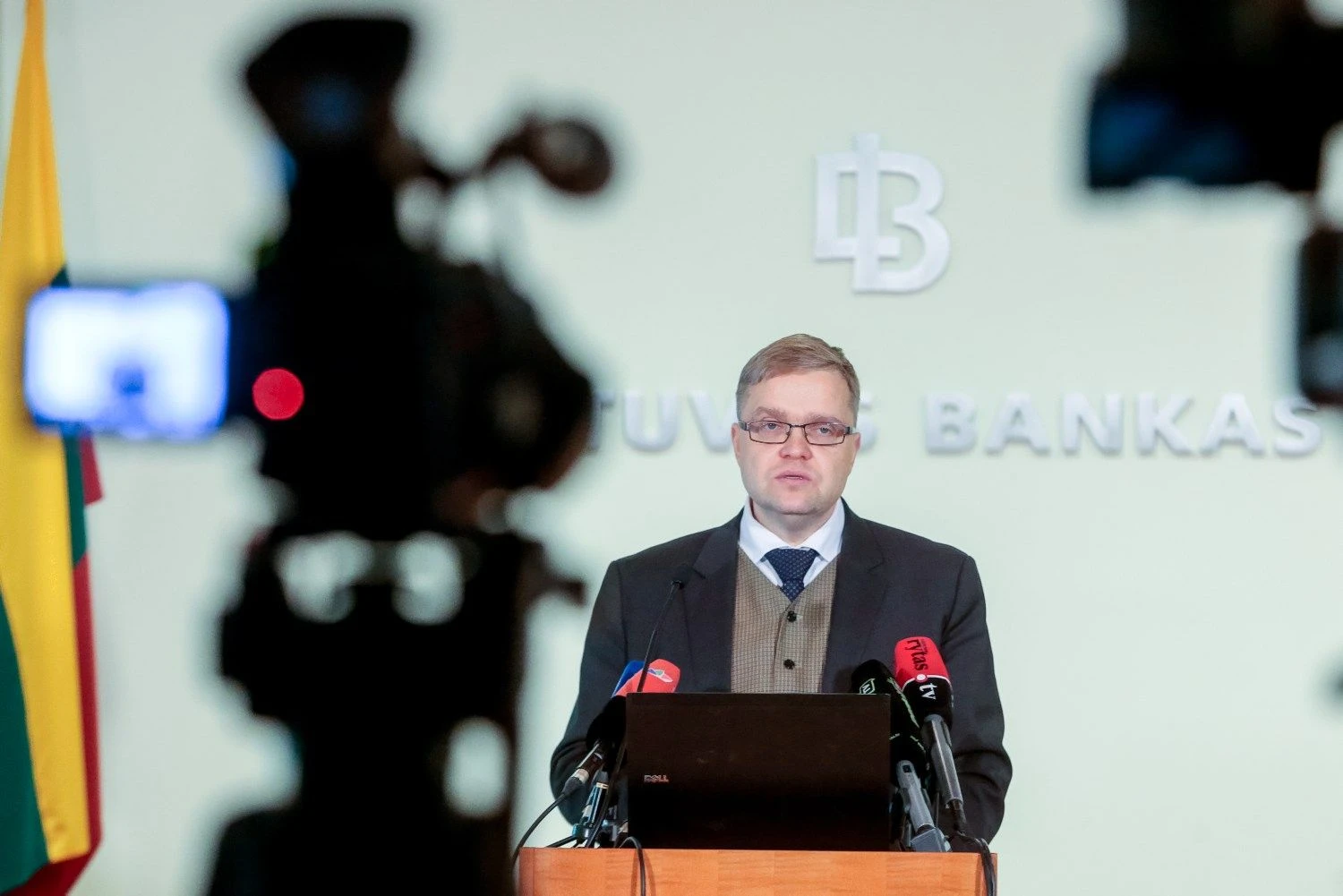 Vitas Vasiliauskas, Lietuvos banko valdybos pirmininkas. Vladimiro Ivanovo (VŽ) nuotr.