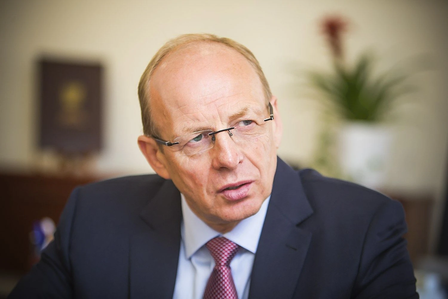 Jonas Milius, Lietuvos Valstybinės maisto ir veterinarijos tarnybos direktorius. Vladimiro Ivanovo (VŽ) nuotr.