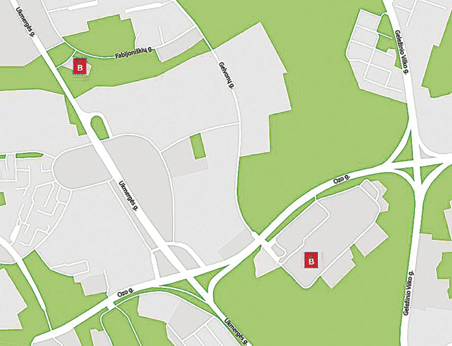 „Barboros“ maistomatų vietos. Bendrovės vizualizacija