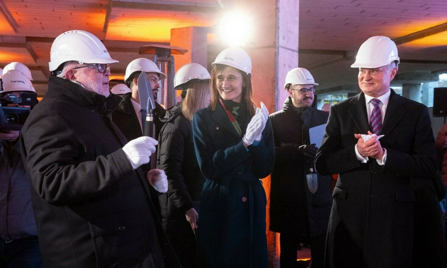 Biotechnologijų miesto „Bio City” statybų pradžia. Juditos Grigelytės (VŽ) nuotr.