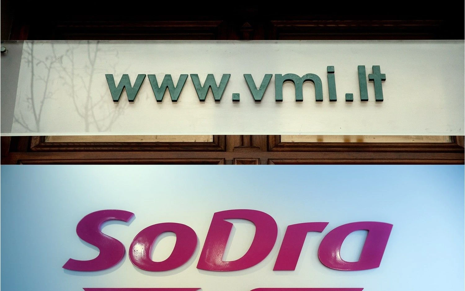 VŽ koliažas.