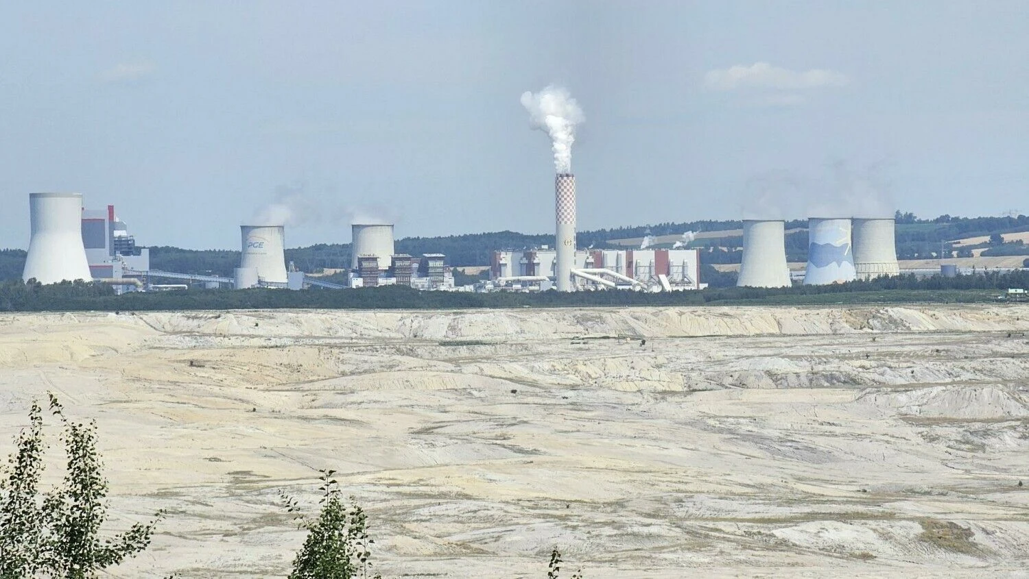 Turovo anglies kasyklos ir elektrinė Lenkijoje. Lino Butkaus (VŽ) nuotr.