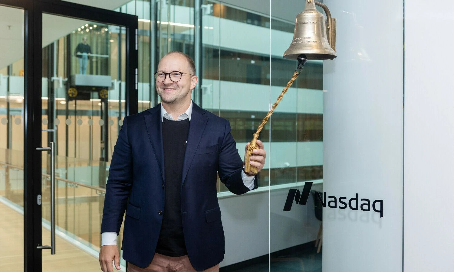 „Agathum“ vadovas Algirdas Pukis. Nuotrauka: Nasdaq.