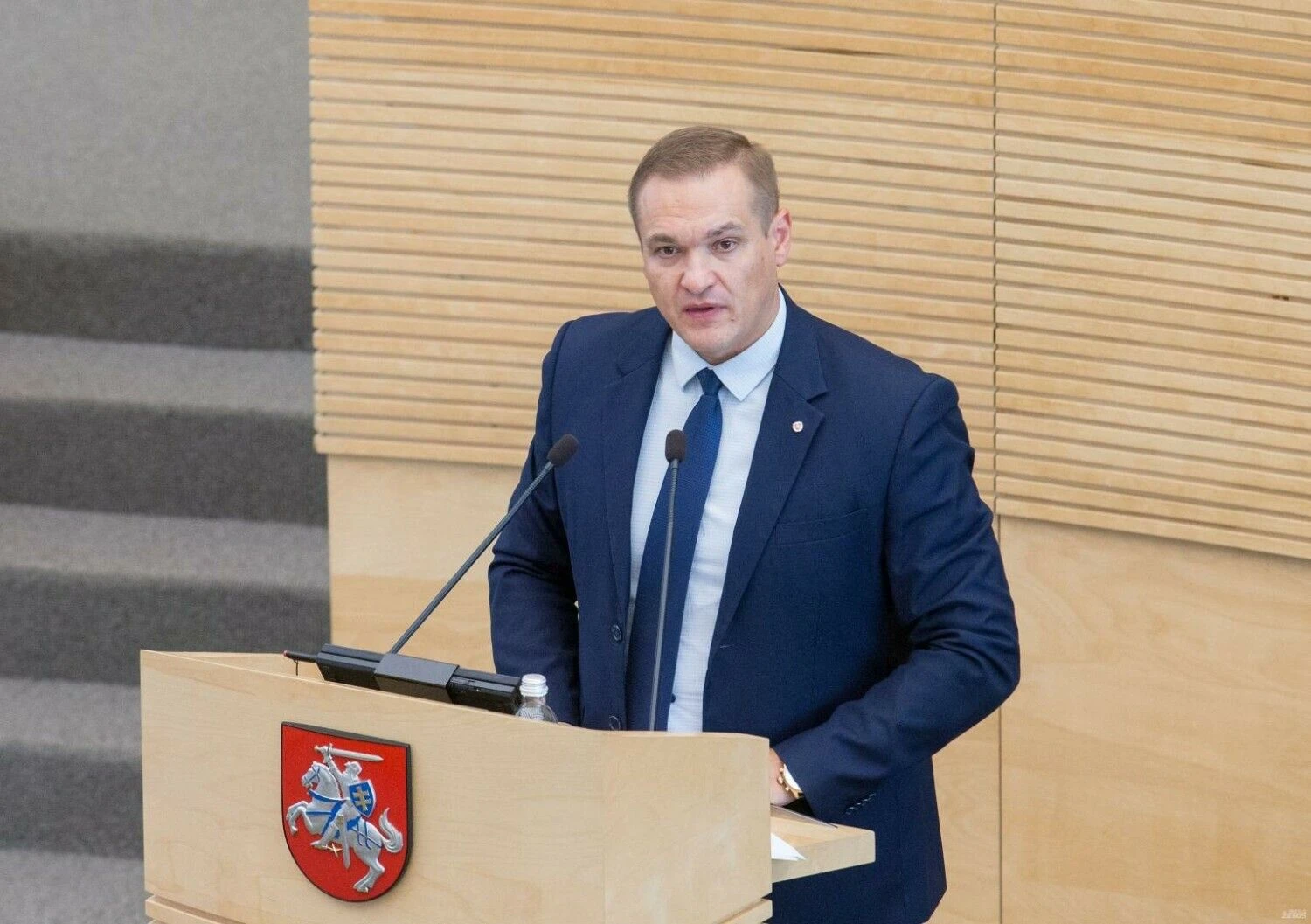 Buvęs vidaus reikalų ministras Eimutis Misiūnas. Juditos Grigelytės (VŽ) nuotr.