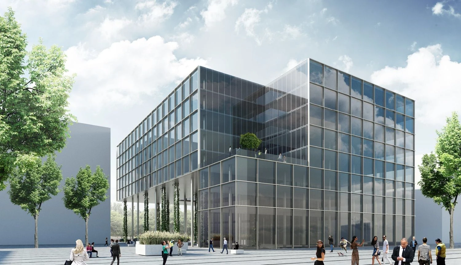 1 vieta  UAB „Architektūros kūrybinė grupė“. Bendrovės vizualizacija.