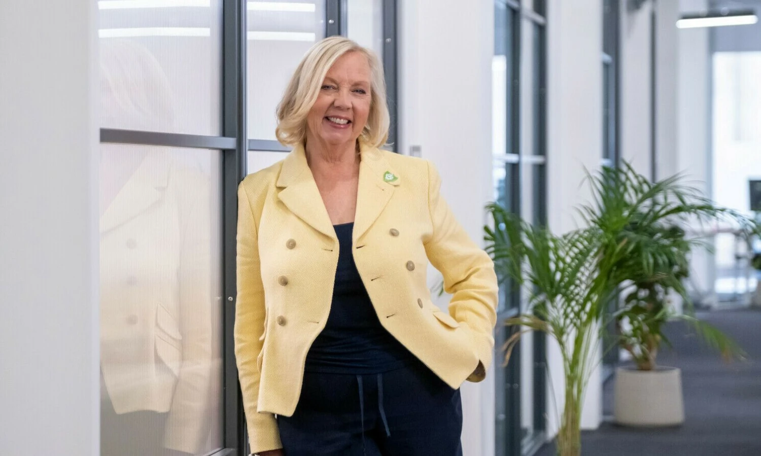 Deborah Meaden, investuotoja, britų televizijos verslo realybės šou „Dragons’ Den“ žvaigždė. Jameso Linsellio-Clarko (SWNS / „Scanpix“) nuotr.