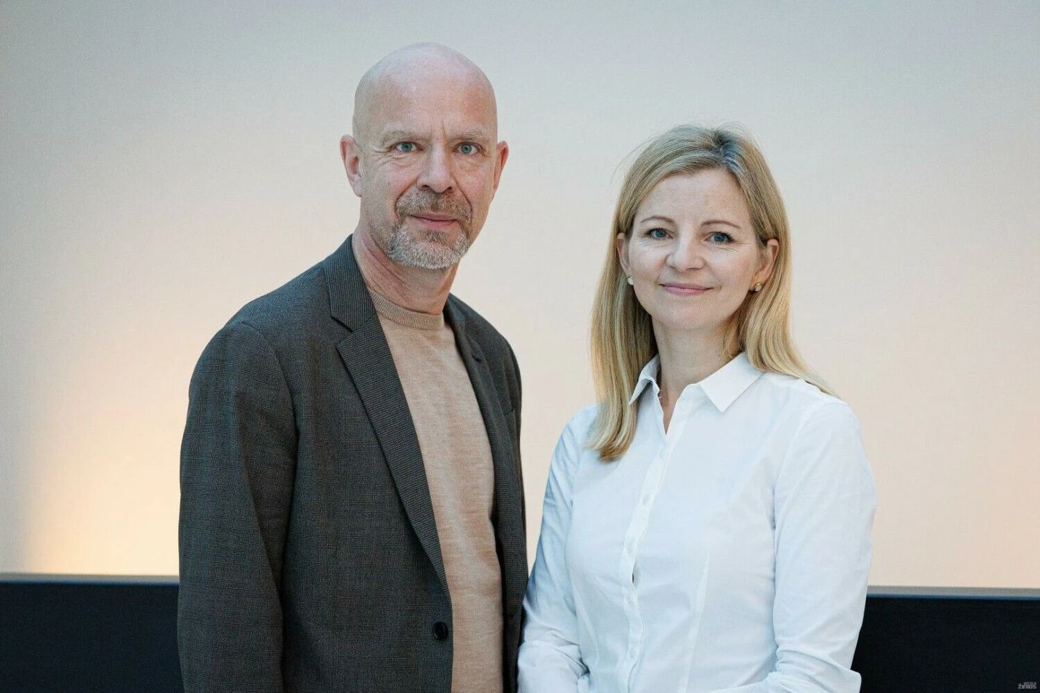 Alisa Miniotaitė, „Alisa Management Laboratory“ įkurėja, ISM Vadybos ir ekonomikos universiteto docentė, ir verslininkas, visuomenininkas Ignas Dilys. Vladimiro Ivanovo (VŽ) nuotr.