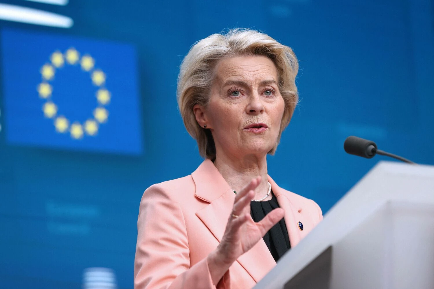 Ursula von der Leyen, Europos Komisijos (EK) pirmininkė. Chine Nouvelle („Scanpix“) nuotr.