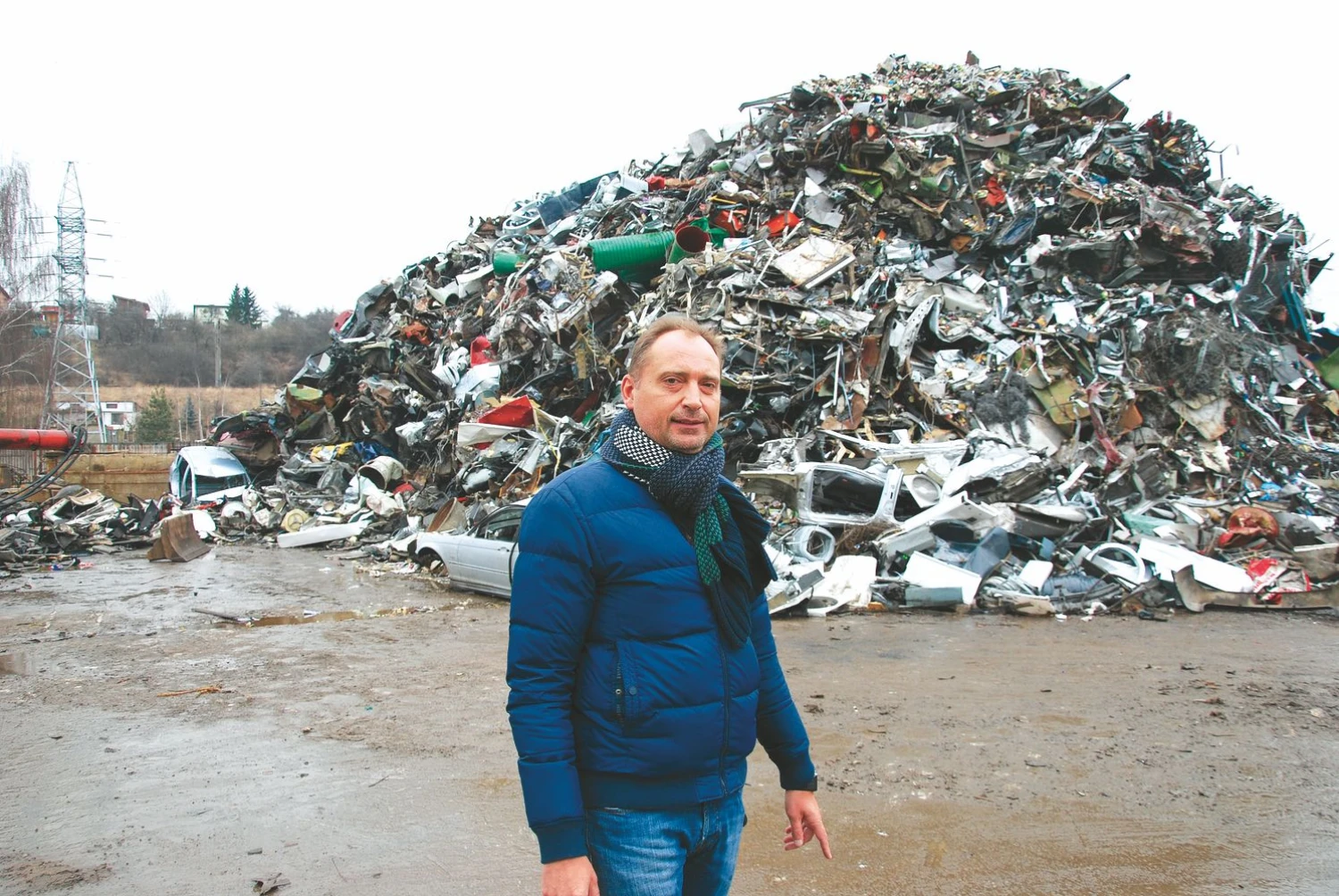 Otilijus Pajaujis, UAB „Metal Baltic“ direktorius: „Pagrindinė apyvartos šuolio priežastis – kad iki tol porą metų metalų kainos buvo nusmukusios į neregėtas žemumas.“  Vytauto Gaižausko (VŽ) nuotr. 