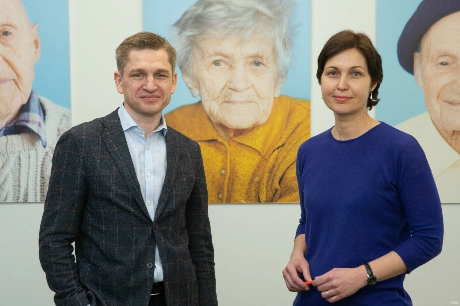 Kristina ir Marius Čiuželiai, M. Čiuželio labdaros ir paramos fondo steigėjai. Vladimiro Ivanovo (VŽ) nuotr.