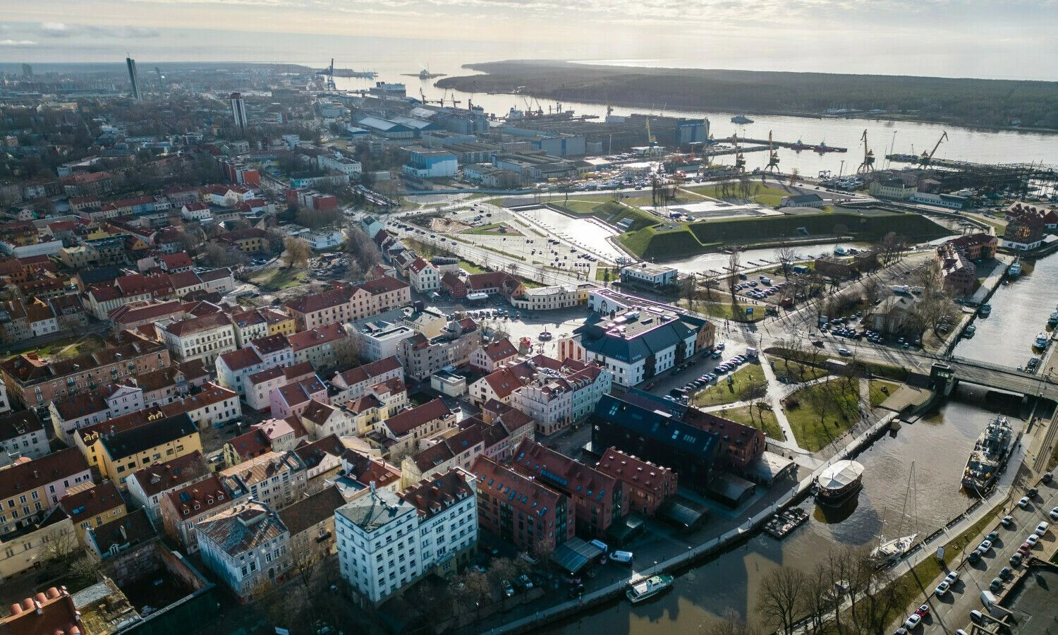 Klaipėdos senamiestis. Eriko Ovčarenko (BNS) nuotr.