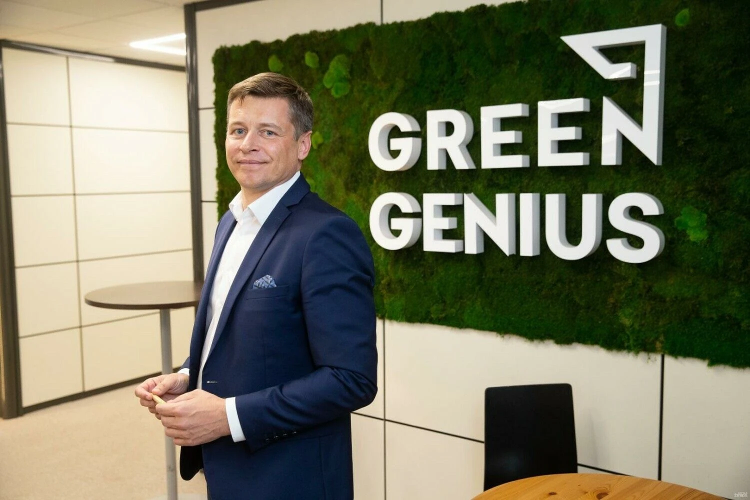 Ruslanas Sklepovičius, „Green Genius“ vadovas ir „Modus Group“ valdybos narys. Vladimiro Ivanovo (VŽ) nuotr.