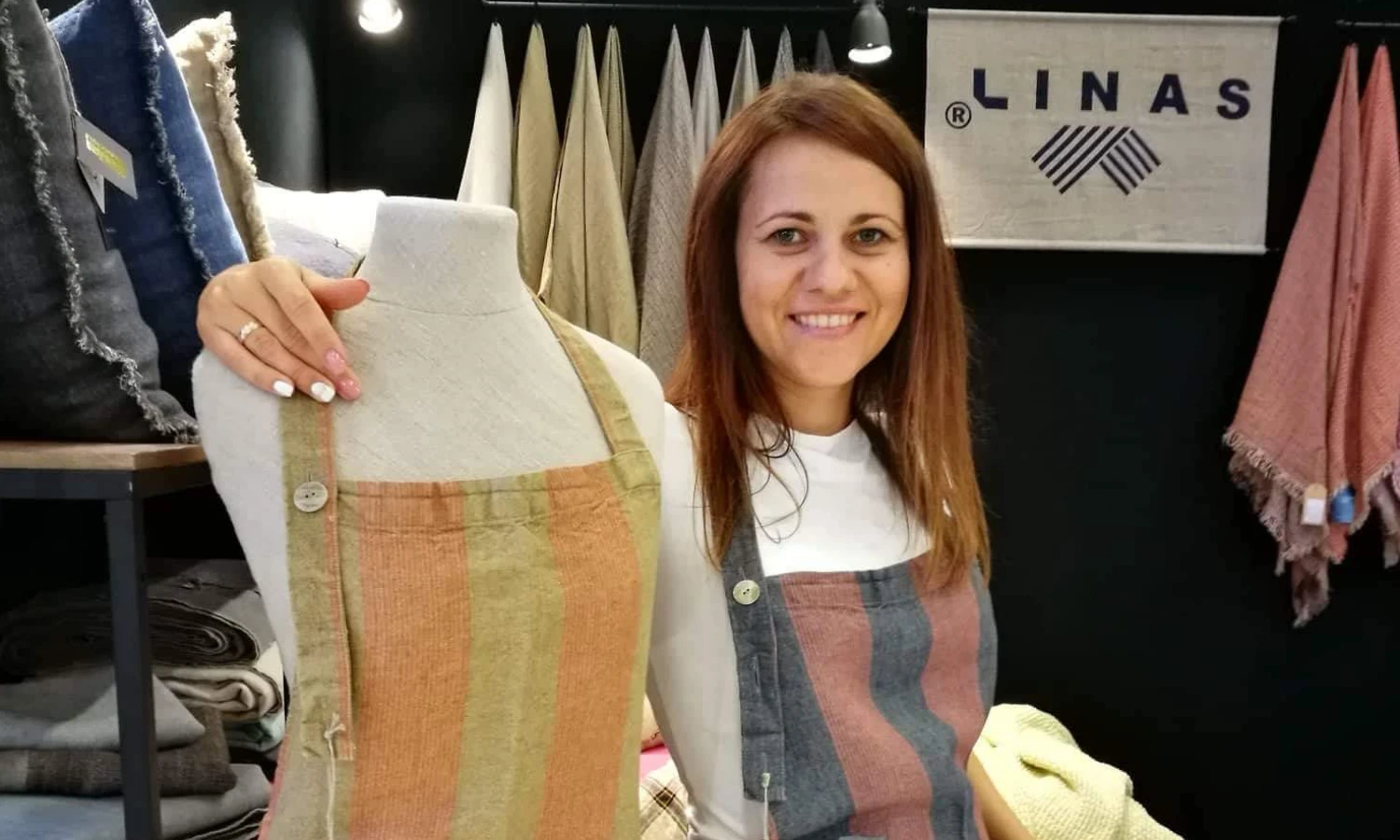 AB „LINAS“ direktorė Vilita Skersienė.