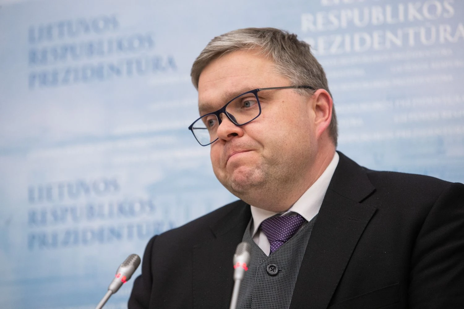 Vitas Vasiliauskas, Lietuvos banko valdybos pirmininkas. Vladimiro Ivanovo (VŽ) nuotr.