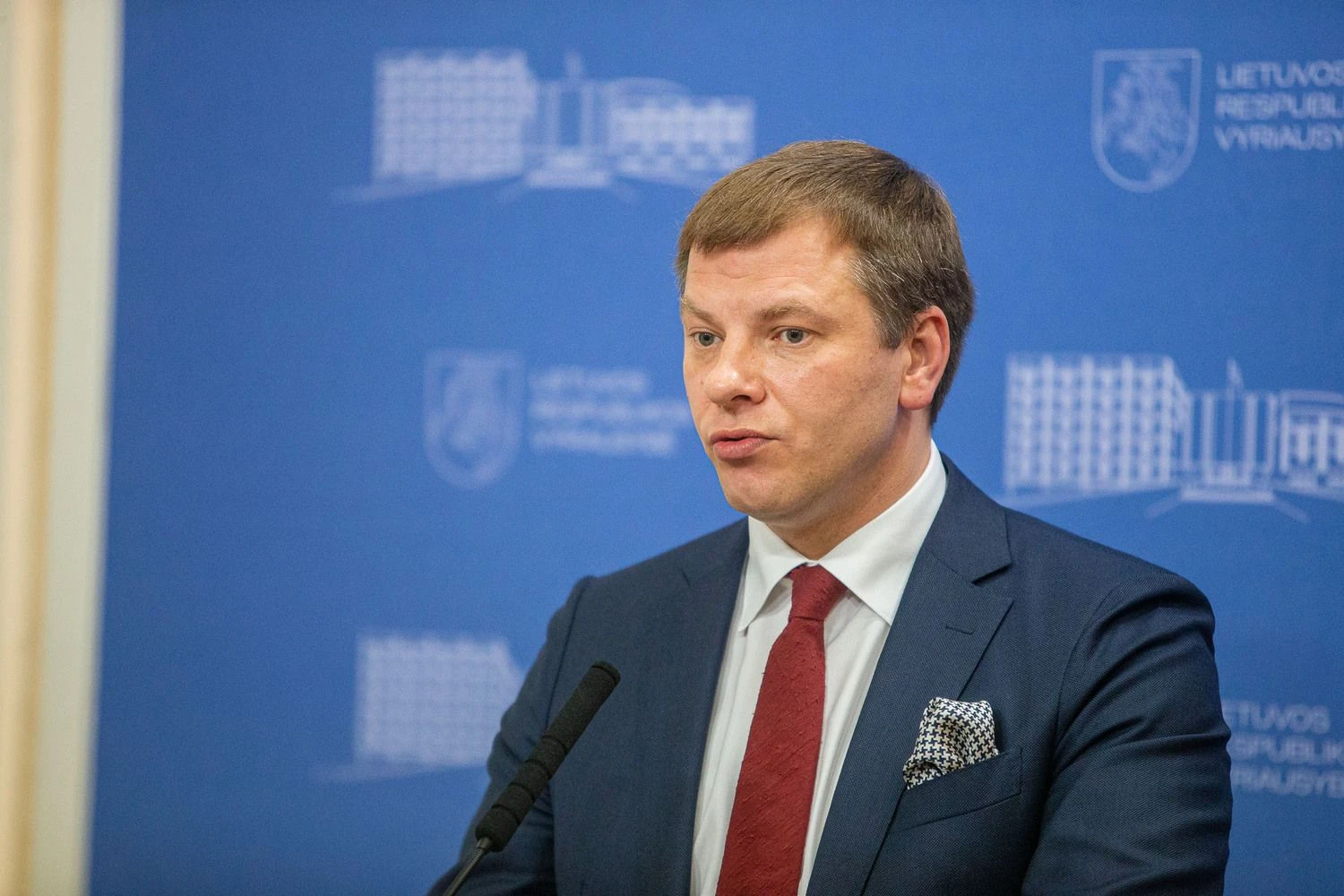 Vilius Šapoka, finansų ministras. Vladimiro Ivanovo (VŽ) nuotr.