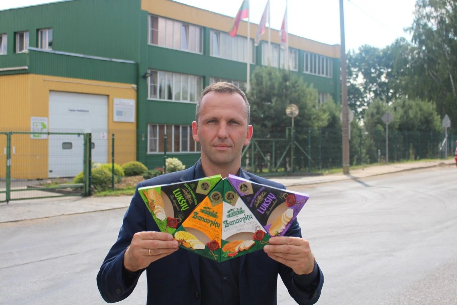 Lukšių pieninės komercijos direktorius Žygimantas Čiūta.