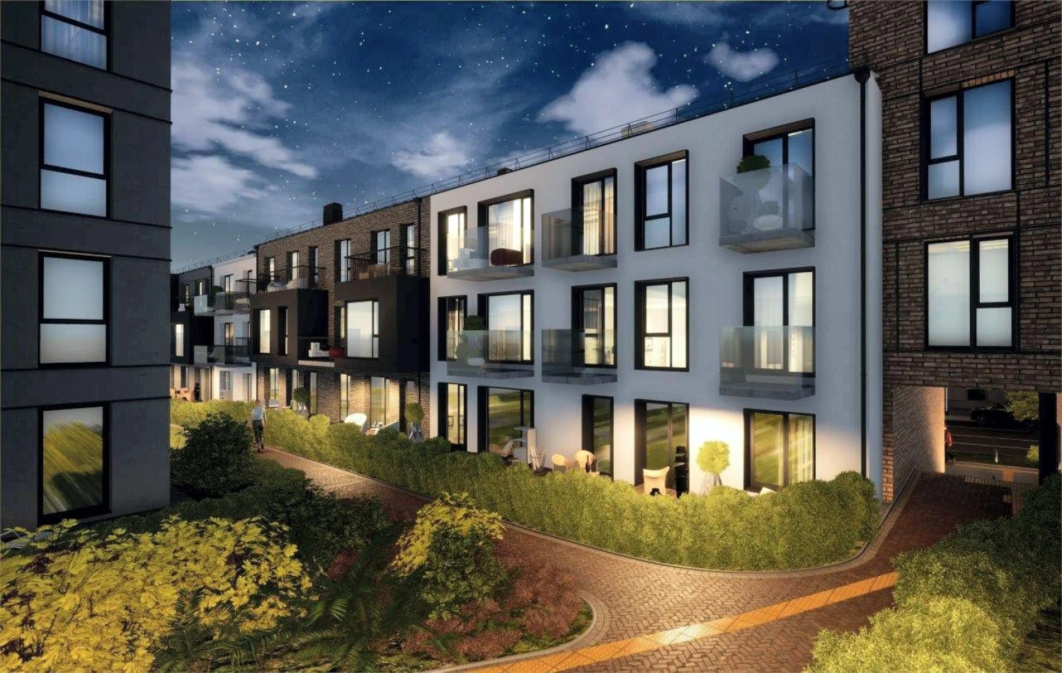 Bendrovės vizualizacija.