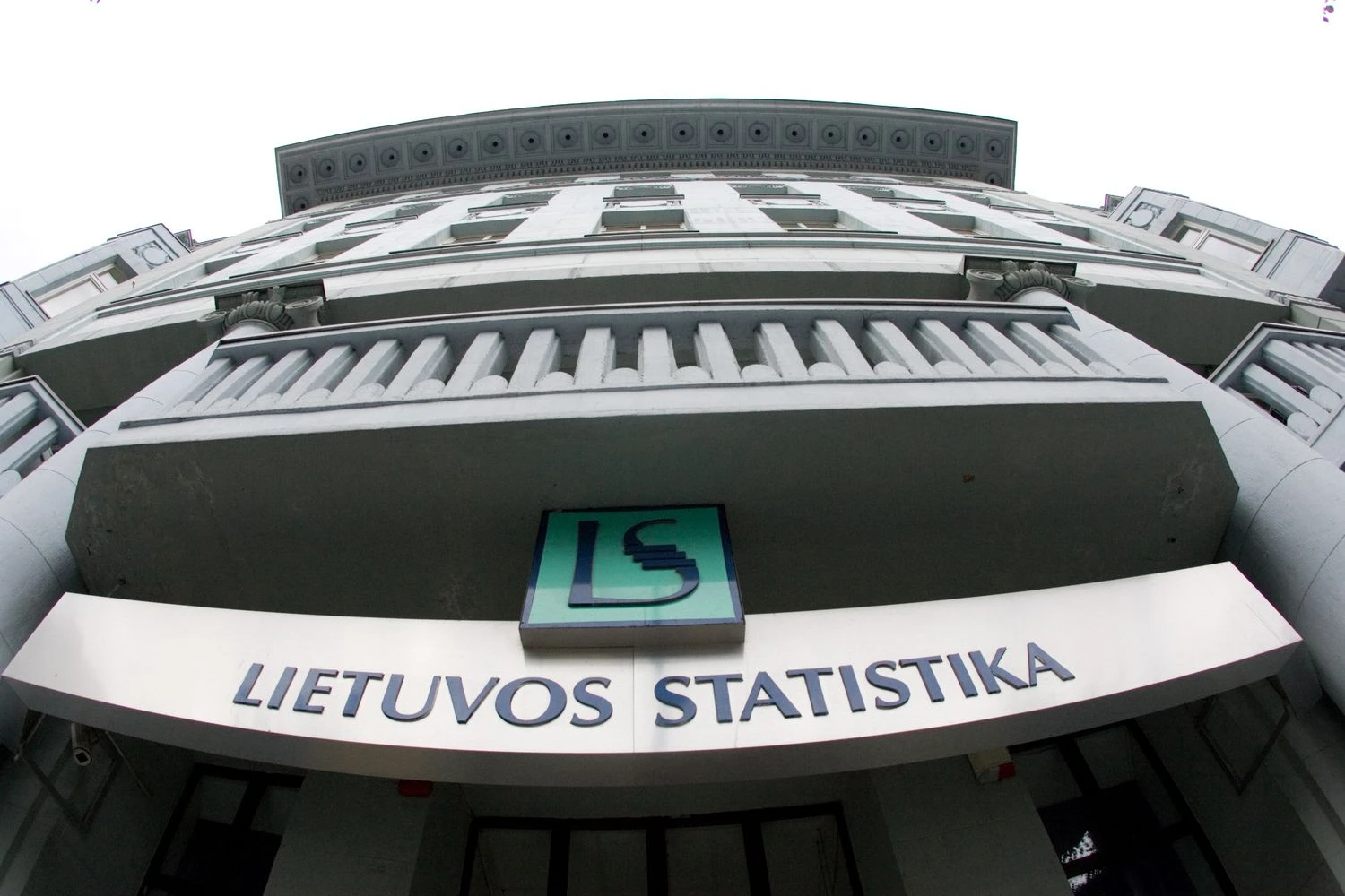 Lietuvos statistikos departamentas Vilniuje, Gedimino prospekte. Vladimiro Ivanovo (VŽ) nuotr.