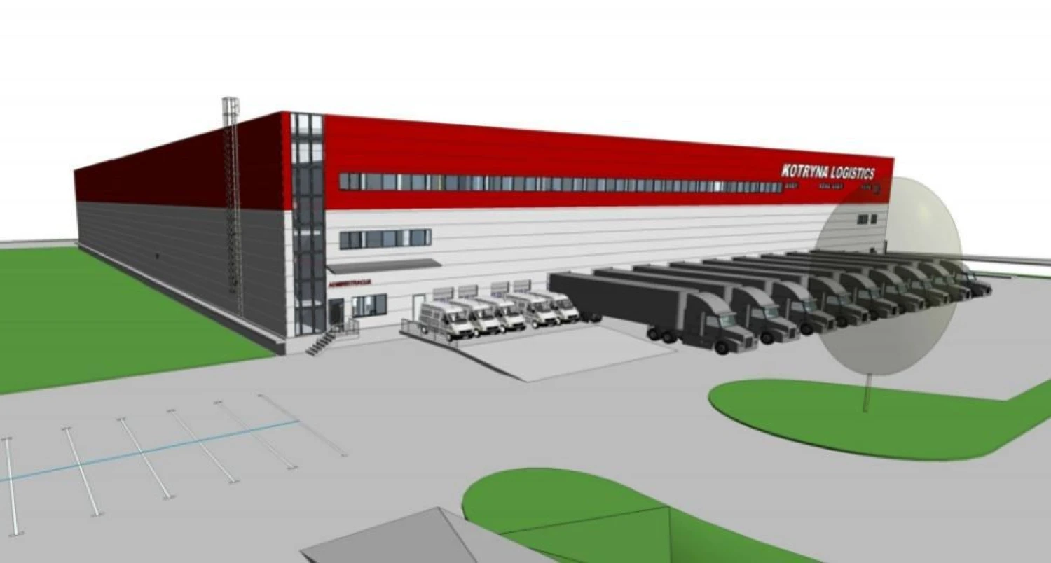 Bendrovės vizualizacija.