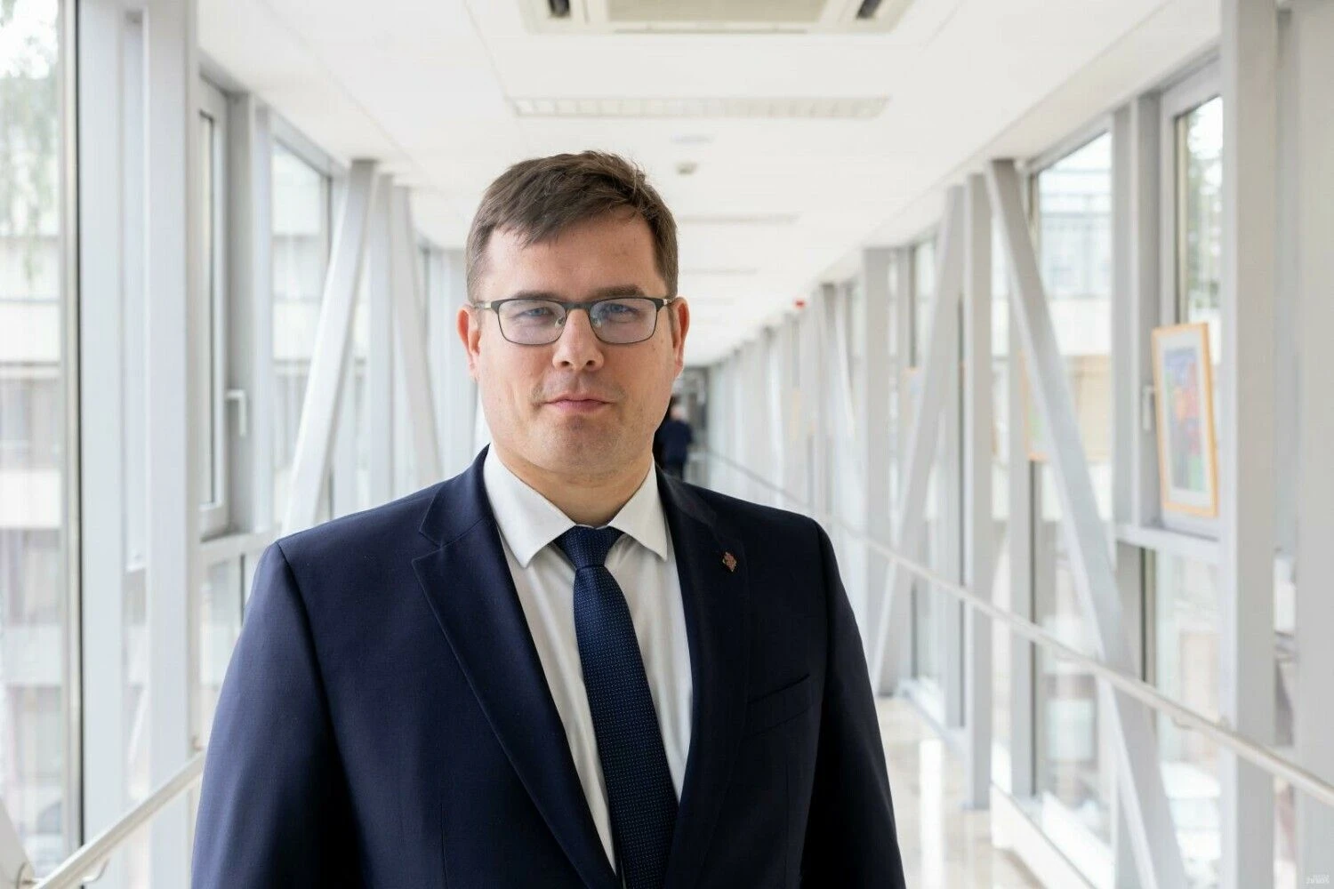 Laurynas Kasčiūnas, krašto apsaugos ministras. Juditos Grigelytės (VŽ) nuotr.