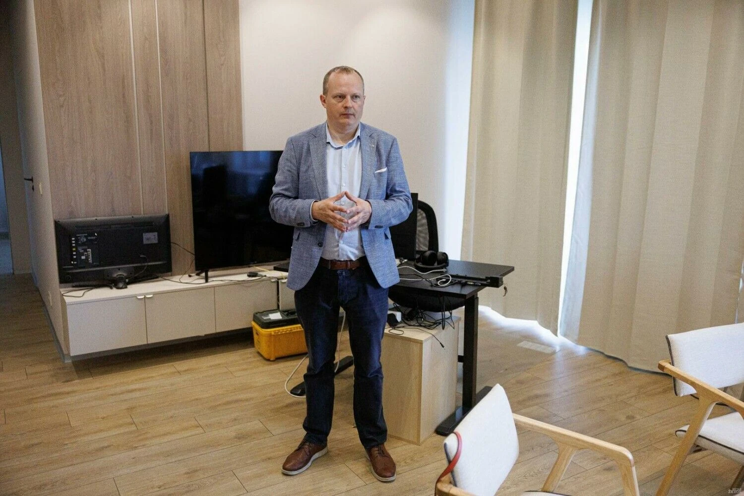 Arturas Stefanovičius, interneto ir TV paslaugų UAB „Etanetas“ vadovas ir įkūrėjas. Vladimiro Ivanovo (VŽ) nuotr.
