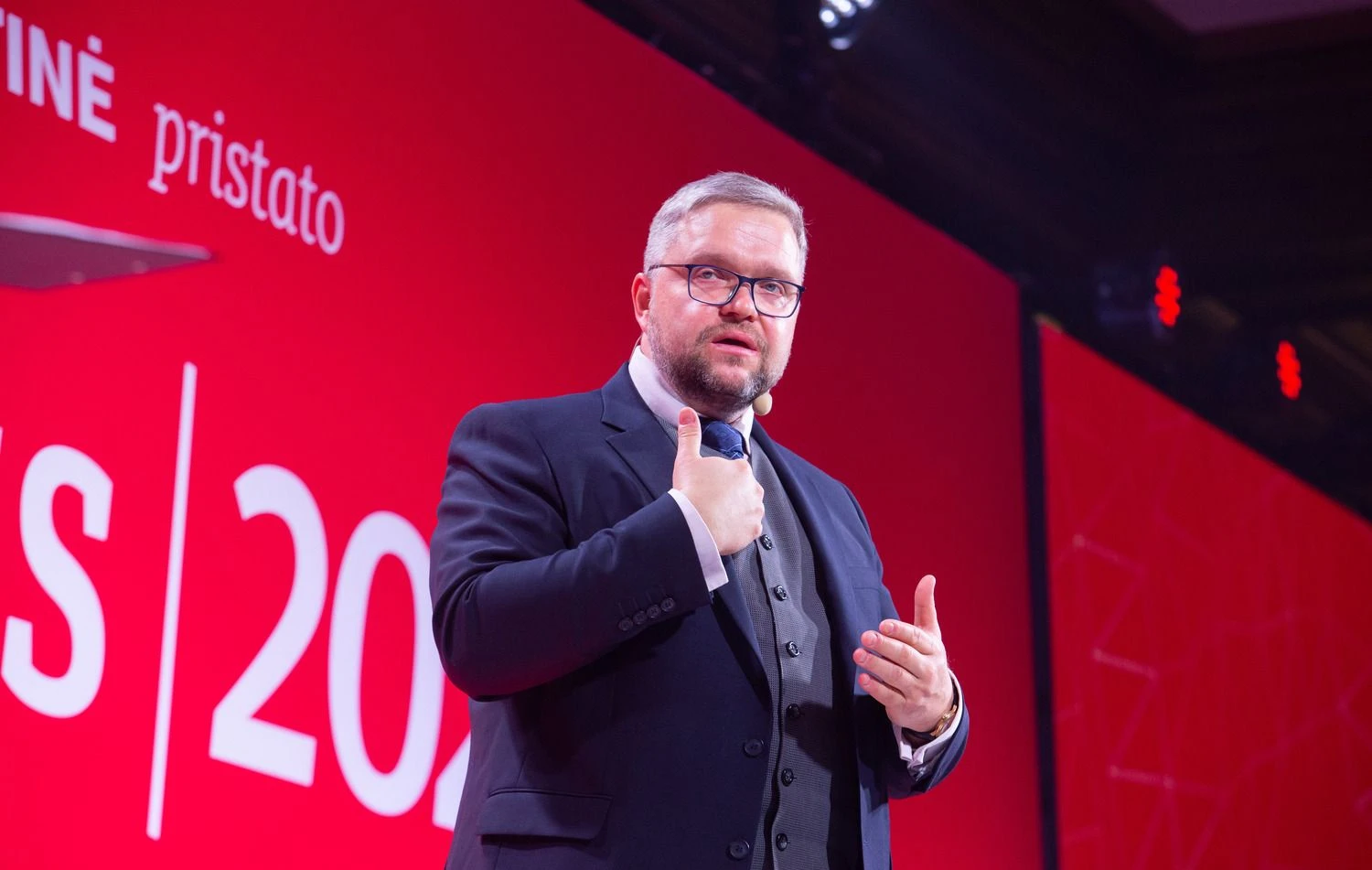 Vitas Vasiliauskas, Lietuvos banko valdybos pirmininkas. Juditos Grigelytės (VŽ) nuotr.