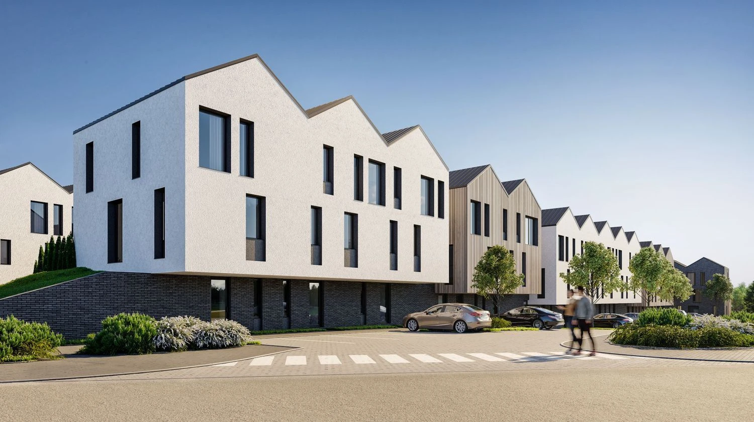 Bendrovės vizualizacija.