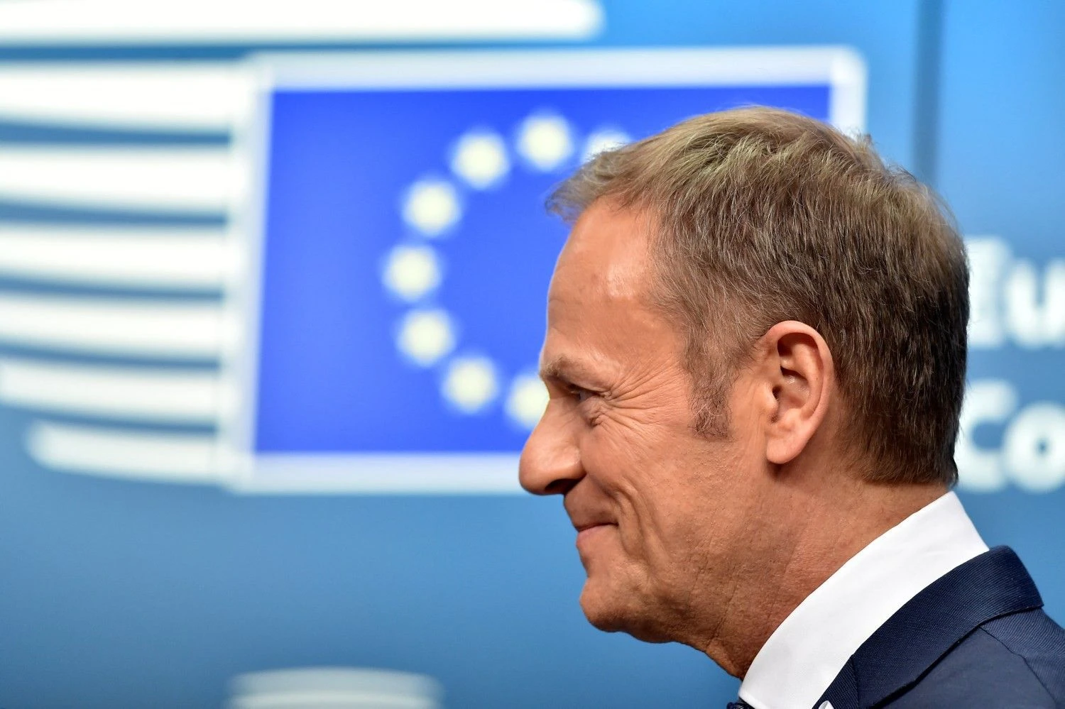 Donaldas Tuskas, Europos Vadovų Tarybos pirmininkas. Erico Vidalio (Reuters / Scanpix) nuotr.