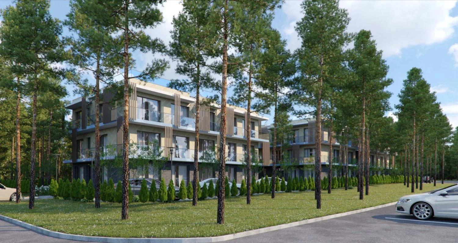 Bendrovės vizualizacija.