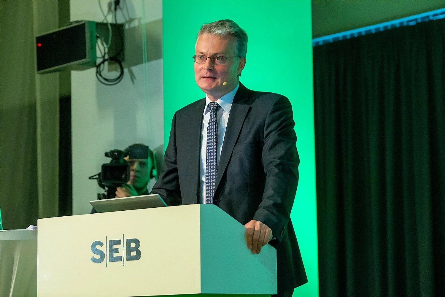 Gitanas Nausėda, SEB banko prezidento patarėjas. Vladimiro Ivanovo (VŽ) nuotr.