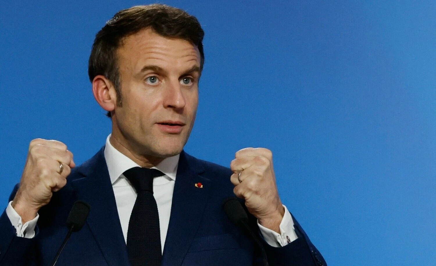 Emmanuelis Macronas, Prancūzijos prezidentas. Ludovico Marino (AFP / „Scanpix“) nuotr.