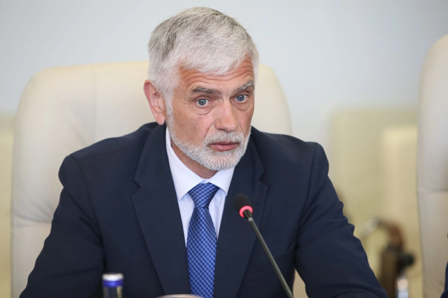 Buvęs Žemės ūkio ministras, išrinktas Klaipėdoss rajono meras Bronius Markauskas. Vladimiro Ivanovo (VŽ) nuotr.