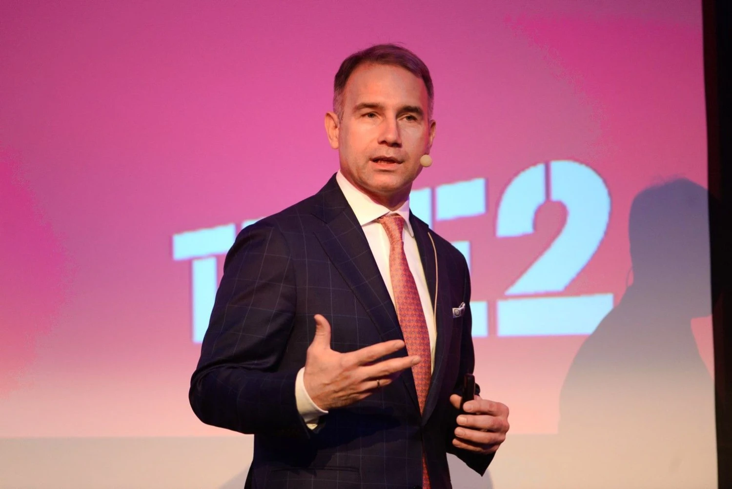 „Be kovos negali būti tvaraus verslo“, – sako 2017-ųjų  Metų CEO Petras Masiulis, „Tele2“ generalinis direktorius. Aušros Barysienės nuotr. 
