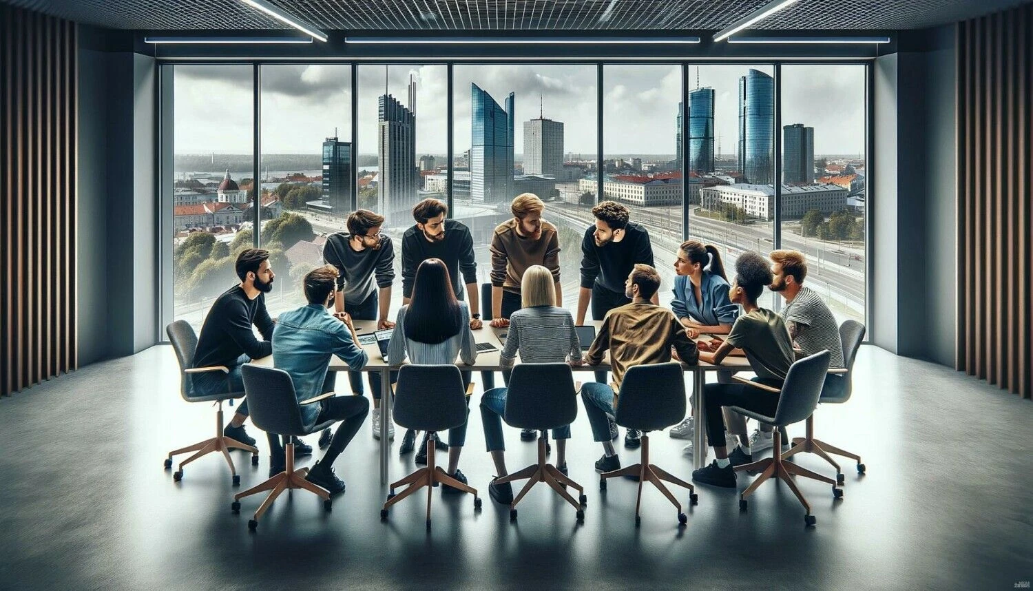 DALL-E pagalba sugeneruota vizualizacija. Liucijos Zubrutės (VŽ) nuotr.