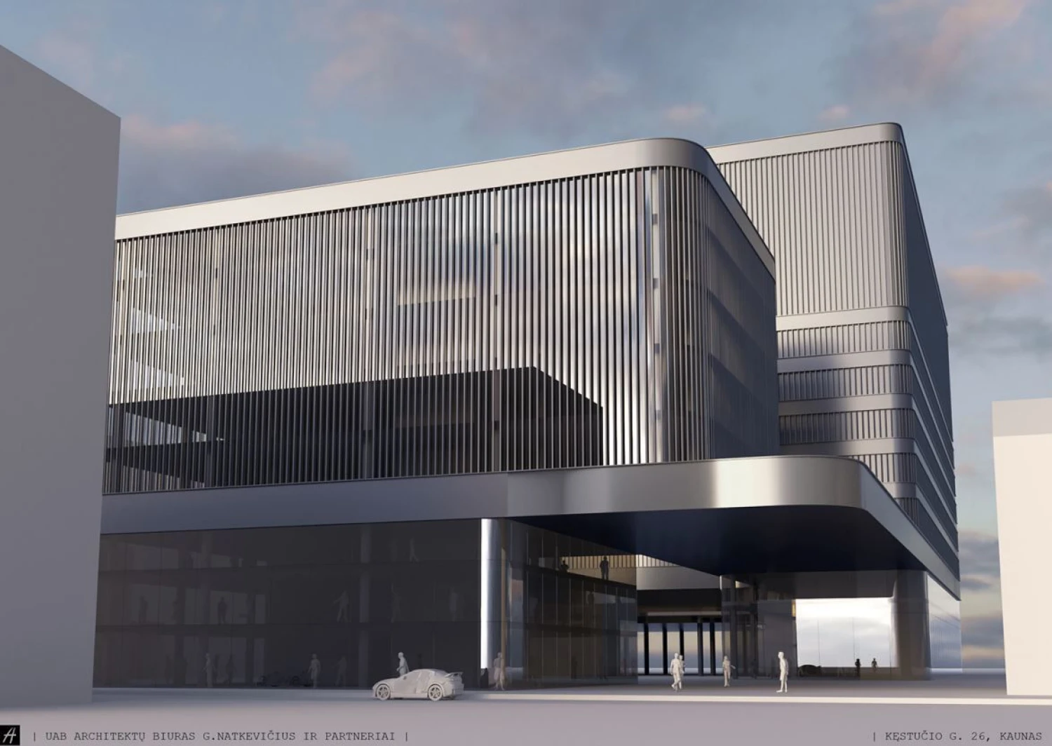 Projekto vizualizacija.