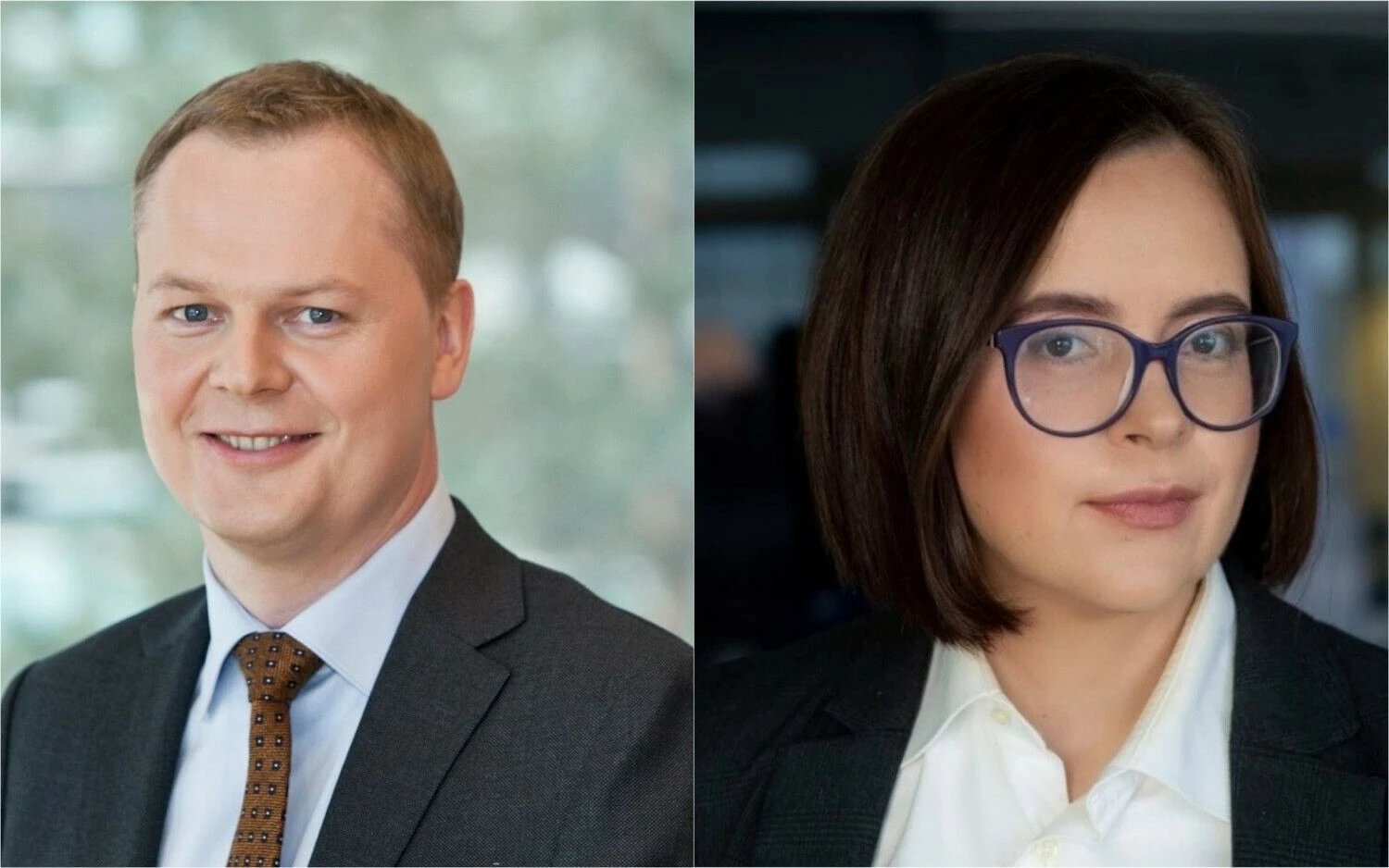 Vytis Žegužauskas, „Luminor“ banko Verslo klientų skyriaus vadovas, Jurgita Ribinskaitė-Glatzer, „Geri Norai LT“ įkūrėja.