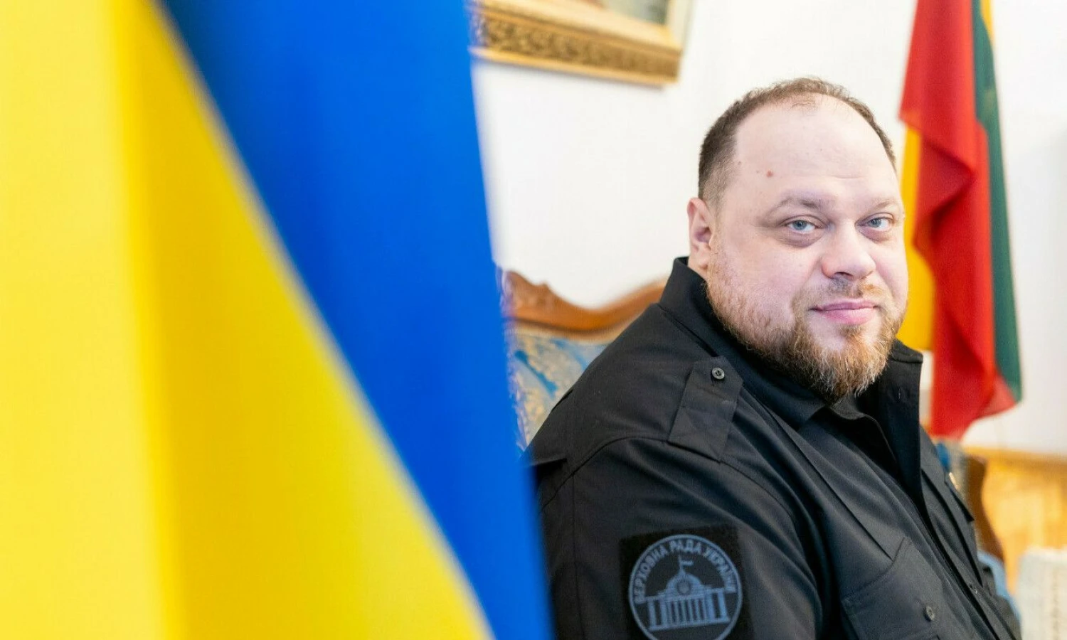 Ukrainos Aukščiausiosios Rados pirmininkas Ruslanas Stefančukas. Irmanto Gelūno (BNS) nuotr.