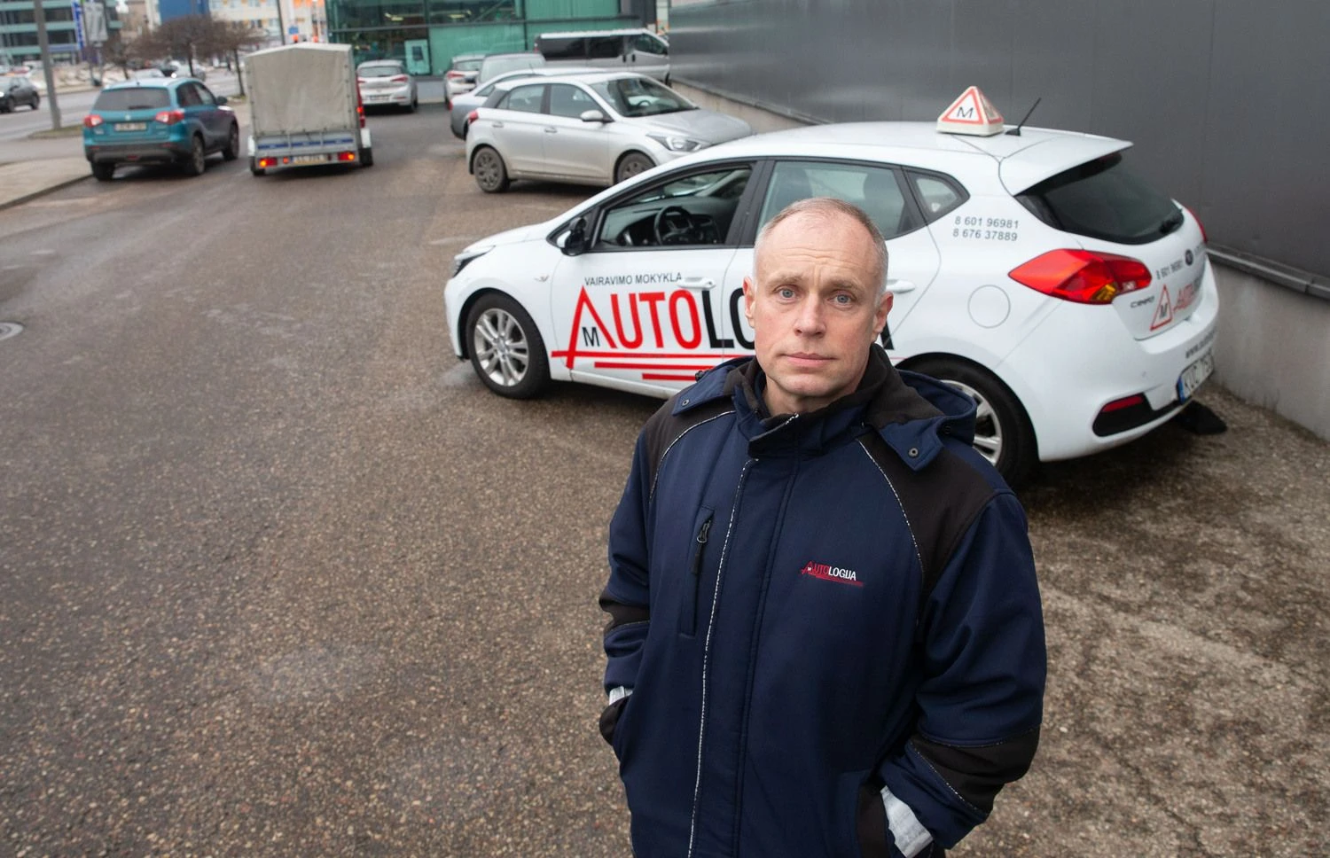 Kastytis Povilaitis, UAB „Autologija“ direktorius. Juditos Grigelytės (VŽ) nuotr.