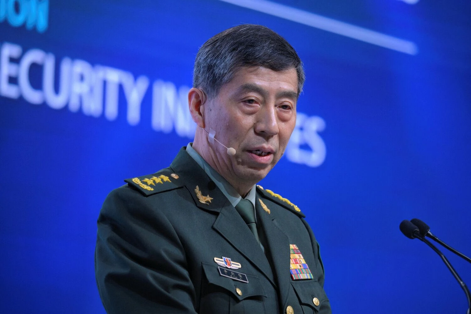 Kinijos gynybos ministras Li Shangfu. Mark Cheong („Reuters“/„Scanpix“) nuotr.