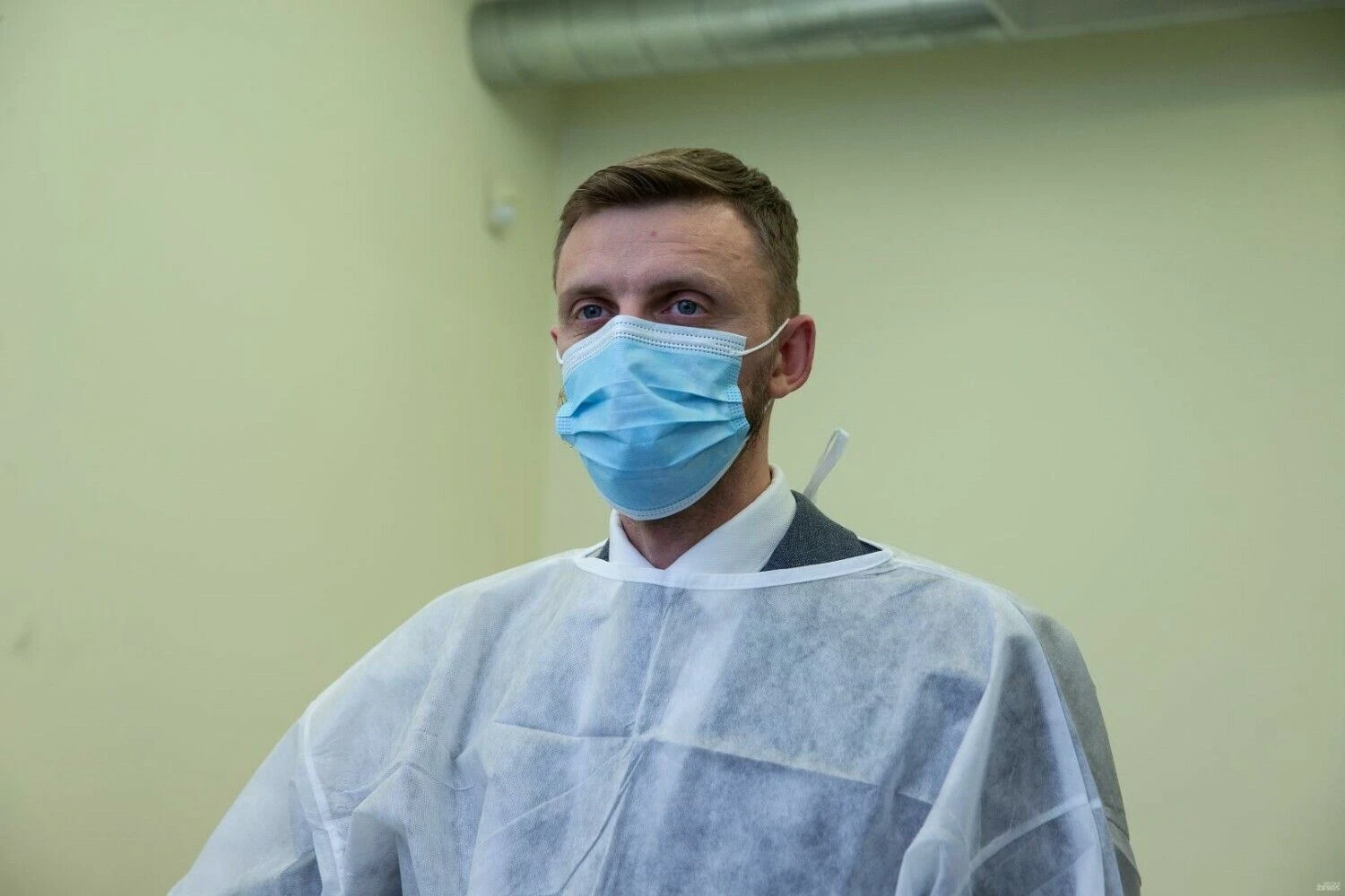 Danas Bakša, Nacionalinės visuomenės sveikatos priežiūros laboratorijos vadovas. Vladimiro Ivanovo (VŽ) nuotr.