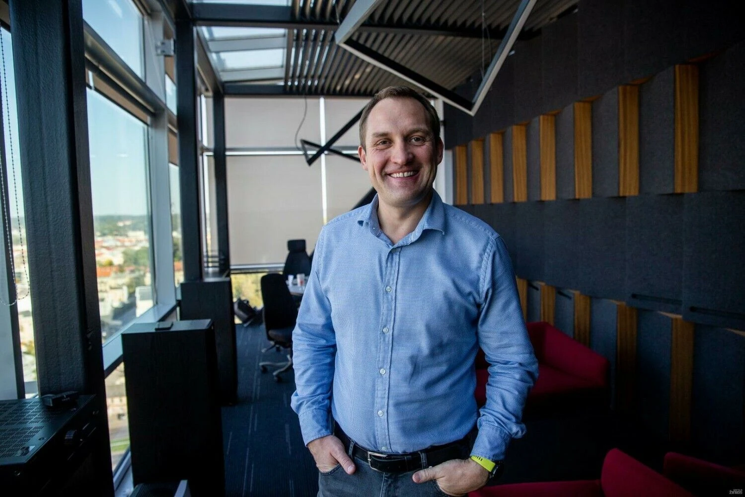 Simonas Gustainis, UAB „Baltcap“ vadovas. Vladimiro Ivanovo (VŽ) nuotr.