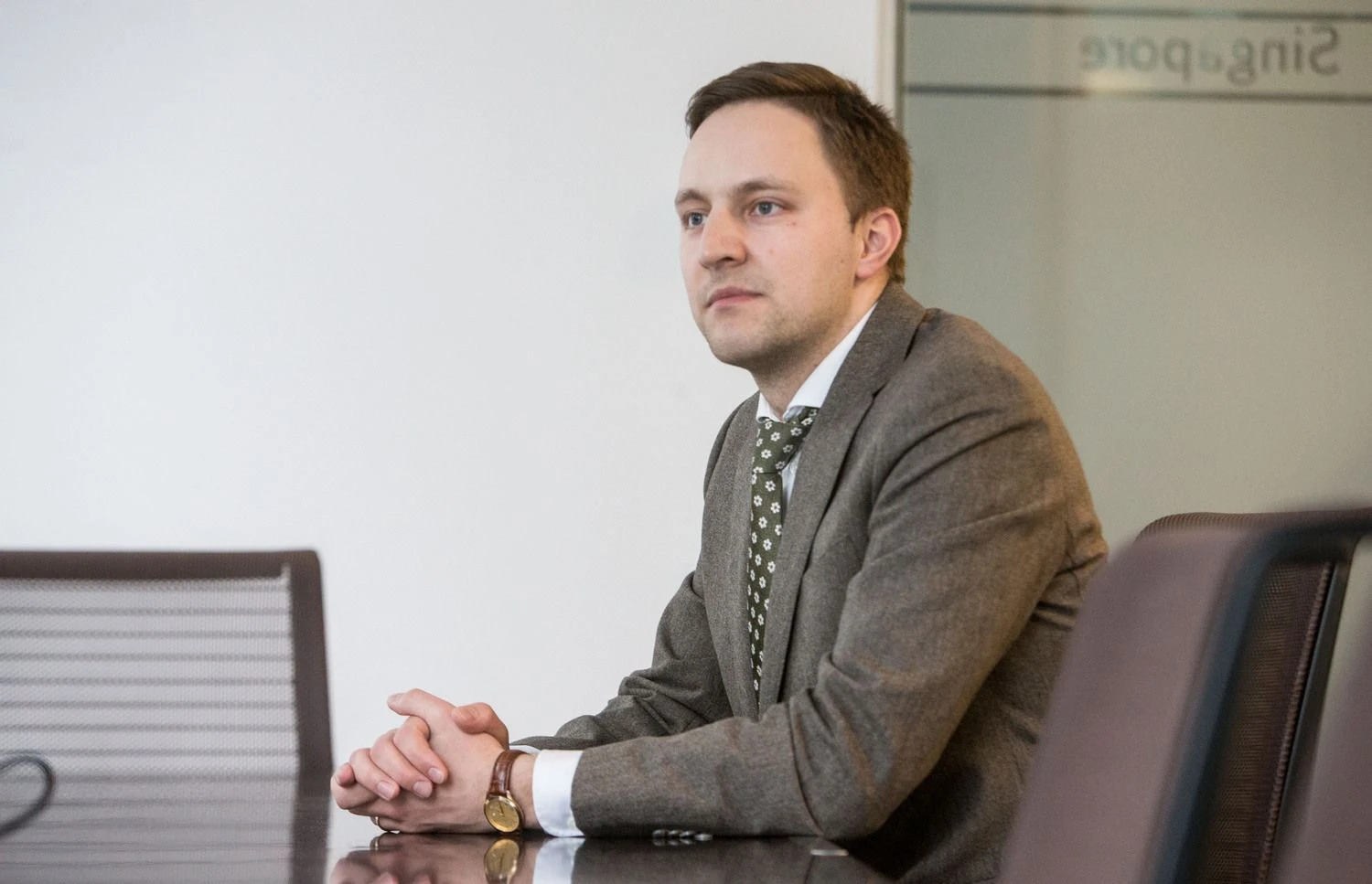 Tomas Krakauskas, bendrovės „Viena sąskaita“ valdybos pirmininkas.  Juditos Grigelytės (VŽ) nuotr.
