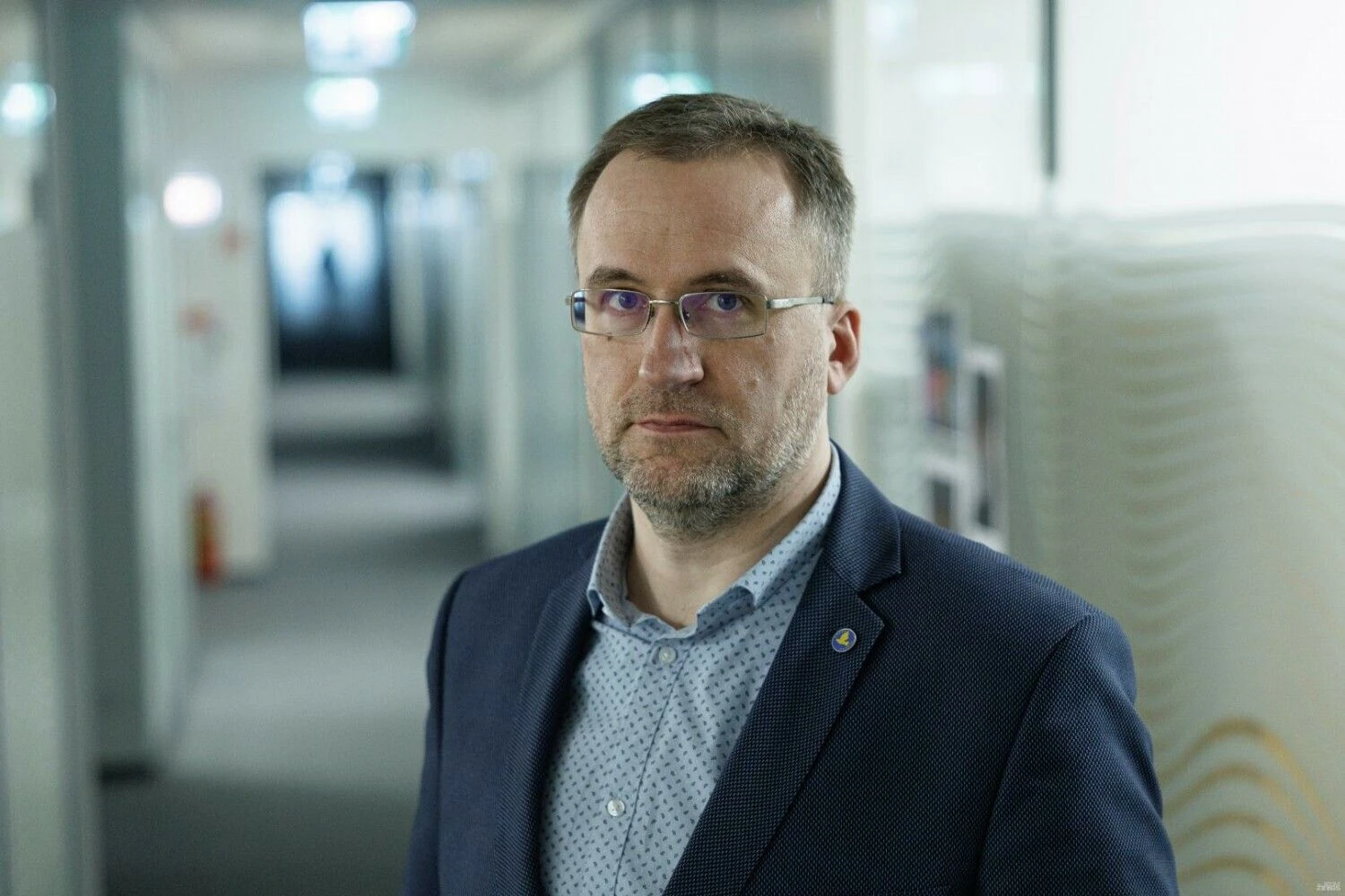 Vaidas Cibas, Lietuvos banko Finansinių paslaugų ir rinkų priežiūros departamento direktorius. Vladimiro Ivanovo (VŽ) nuotr.